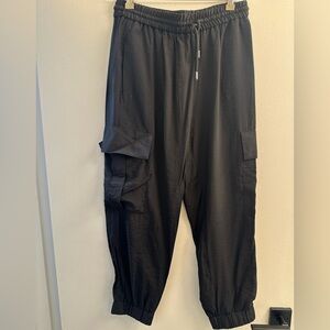 Zara Dark Cargo Trousers